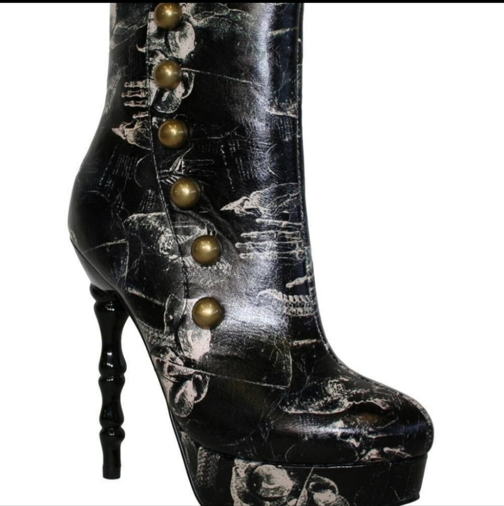 Goth High Heel Boots